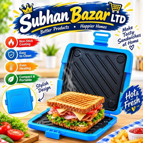 Toasted sandwich maker machine - toasted,